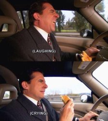 Crying on the inside Meme Template