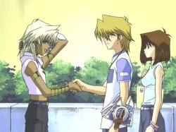 Yugioh Making Friends Meme Template