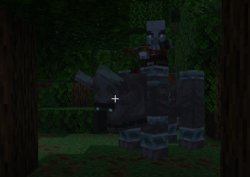 Pillager Riding Ravager Meme Template