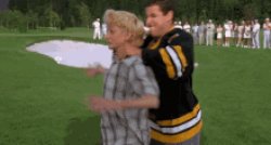 Happy Gilmore choking caddy Meme Template