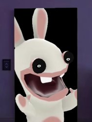 GUESS WHO'S AT THE FRONT DOOR Meme Template