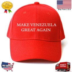 red baseball cap "make venezuela great again" Meme Template