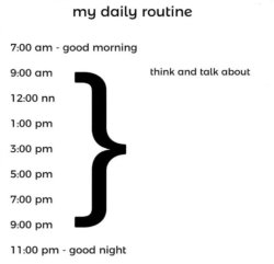 My Daily Routine Meme Template