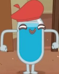 Hydro wearing a Paris hat Meme Template