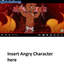 (Blank) Gets angry at RKTV for mocking the death of jesus christ Meme Template