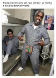 Diddy and Maduro Meme Template