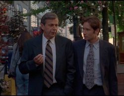 Smoking Man And Mulder Meme Template