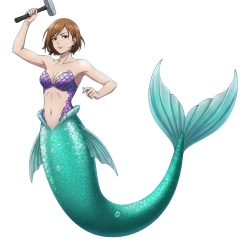 Mermaid Nobara Meme Template