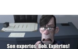 son expertos bob Meme Template