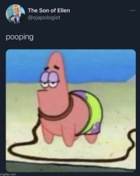 pooping Meme Template