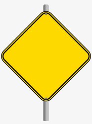 Road sign Meme Template