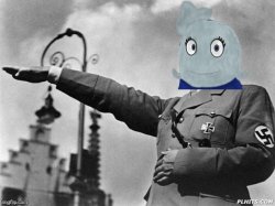 Nazi Blueworld Meme Template