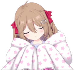 Neuro-sama Sleeping Meme Template