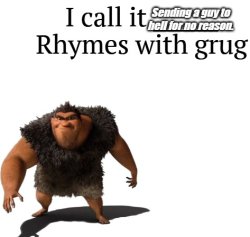 Grug Meme Template