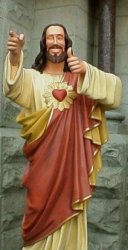 Budd-E Christ Meme Template