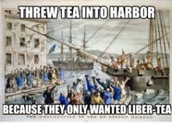 Boston tea party Meme Template
