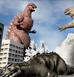 godzilla Meme Template