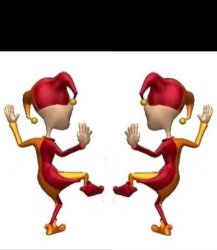 TWO JESTERS Meme Template