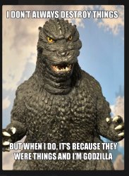 Godzilla Meme Template