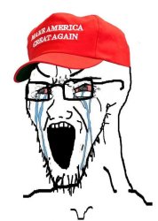 mad maga guy Meme Template