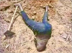 get under ground Meme Template