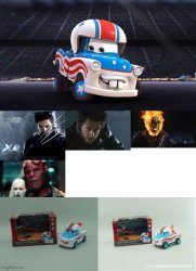 Magic Truck (Mater The Greater) Bump and Go Toys Meme Template