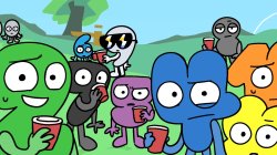 BFDI Algebraliens staring at you (by H4L0CASEY) Meme Template