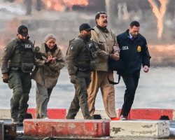 Maduro in Custody Meme Template