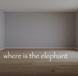 where is the elephant Meme Template