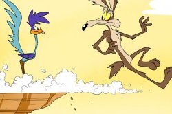 Road runner and Wile E Meme Template
