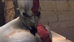 Kratos Smile Meme Template