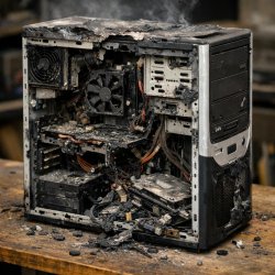 borke pc Meme Template