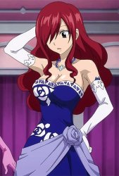 Erza as Cinderella Meme Template
