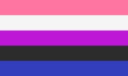 Genderfluid flag Meme Template