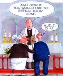 Wedding vow...els Meme Template