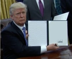 Trump bill Meme Template