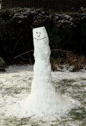 Snow Stick Man Meme Template