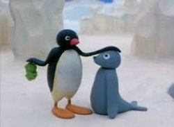 Pingu you weak lack hate Meme Template