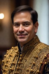 Marco Rubio as Shah Meme Template