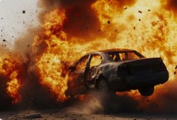 Car explosion Meme Template