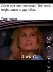 Covid Test Meme Template