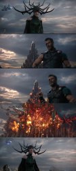 thor-hela meme Meme Template