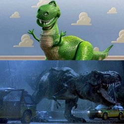 Rex and Rex Meme Template