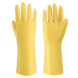 yellow gloves Meme Template