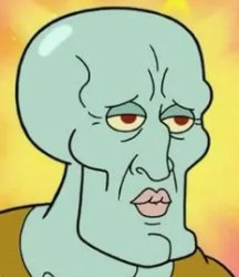 squidward Meme Template