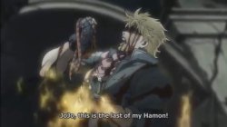 JoJo, this is the last of my Hamon! Meme Template