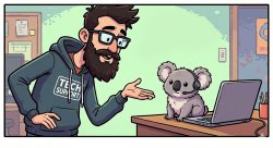 Koala bear with me... Meme Template