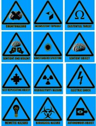 SCP EXISTENTIAL WARNING Meme Template