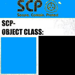 SCP EXISTENTIAL LABEL Meme Template