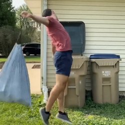 Throw Trash Meme Template